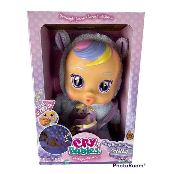 CRY BABIES Goodnight Jenna Starry Sky, Age 18 months+ - Picture 1 of 9